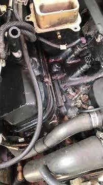 Mercruiser 454 big block 7.4 MPI Fuel Injector removal