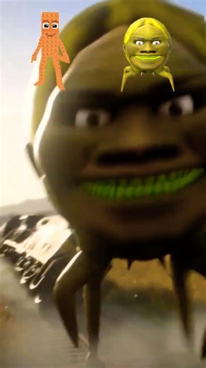 Brainrots vs massive train or any vehicle challenge 1 #brainrot #sfm