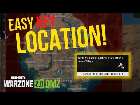 Bank of Adal 2nd Story Office key LOCATION GUIDE | Call of Duty Warzone 2.0 DMZ