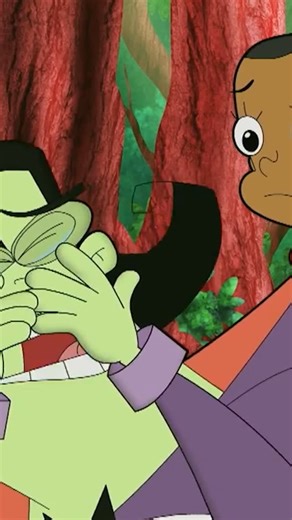 The CyberSquad and Hacker may not always see eye to eye, but when it comes to trees, they try to *leaf* their worries behind! Happy #ArborDay, Earthlies! 🌲 🌳 🌴 | Cyberchase