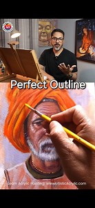 5 Way to Drawn Perfect Outline for Painting 🎨 1st Grid method 2nd Proportional Divider 3rd Using Projector 4rd Direct Tracing 5th Direct Sketching #portraitartist #acrylicartist #acrylicpainting #portraitpainting #acrylicportrait #acrylicpainter #arttips #debojyotiboruah | Debojyoti Boruah Art