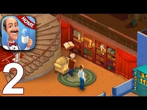 HOMESCAPES Story Walkthrough Gameplay Part 2 - Day 2 (iOS Android)
