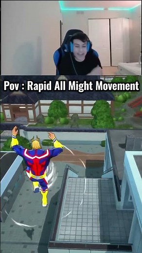 RAPID ALL MIGHT VS RAPID DEKU MOVEMENT IN ULTRA RUMBLE #myheroultrarumble #ultrarumble #mhur