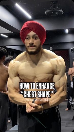Ravneet Singh | Natural Athlete x Coach on Instagram: "Chest SHAPE is misunderstood. Let’s fix that.🤔 🔹 Chest shape is NOT created by exercises! No workout can change your muscle insertions or bone structure. Your shape & structure are physiological and genetic — locked from birth. 🔹 What most people call “shape” is actually FAT A thick lower chest or undefined line is often fat masking the pecs, not a weak workout plan. ✅Fat reduction reveals shape. 🔹 Weak pecs don’t need fancy movements Th