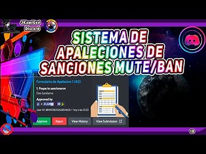 🟣Sistema de apelación de sanciones de Ban / Mute - Bot Dyno💠 Discord 📡 JKamiGod