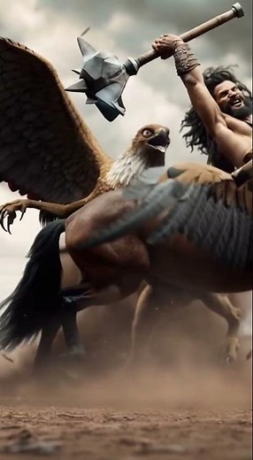 Mythical Mayhem: Centaur Griffin! #Mythology #Beasts