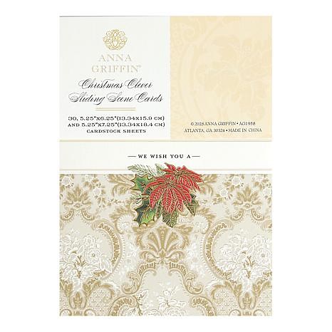 Anna Griffin® Christmas Clever Sliding Scene Card Set | HSN