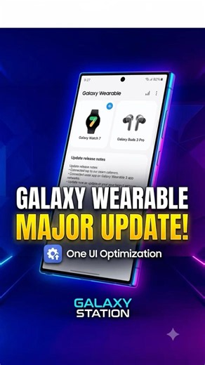 Samsung Just Updated The Galaxy Wearable App!