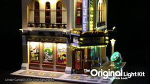 Brick Loot LED Lighting Kit for Lego Palace Cinema Set 10232, Lego Set NOT Included, USB Powered Lights Compatible with Lego Architecture Model Kits and Building Toy Sets, for Adults & Kids Age 12+