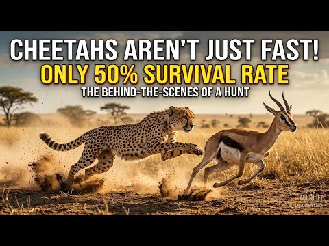 🐆 More Than Speed: The Truth Behind Cheetah Hunts and Their 50% Success