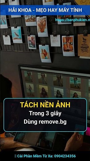 Tách nền ảnh MIỄN PHÍ trong 3 giây 🚀