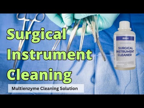 ESLOC-4 Cleaning Solution – removes blood, proteins, and bioburden from surgical instruments