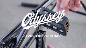 Our new Twisted Pro pedals are available now worldwide. You can find them under @travishughes, @jacob_cable and more. Ask for them at your local shop or favorite mail order. $16.99 U.S. retail. #odysseybmx #bmx | Odyssey BMX