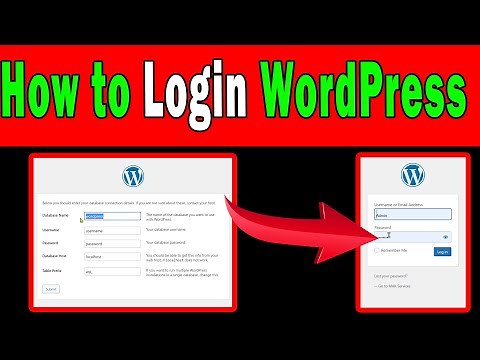 WordPress admin login | How to login WordPress admin in localhost xampp | WordPress login kaise kare