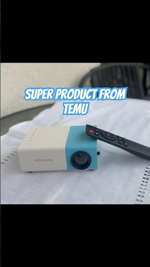 Unboxing Mini Projector From TEMU YG300 | ASMR