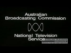 Rare Early ABC TV Australia's Station Identity Graphic.
