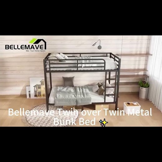 The Ultimate Heavy Duty Space-Saving Bunk Bed! 🛏️🔥
