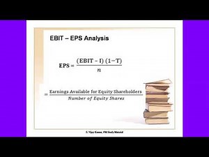 EBIT-EPS Analysis