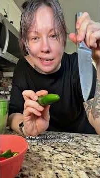 Cowboy candy recipe video 🖤| candied jalapeno homemade| #food #mom #recipe #relateable #garden