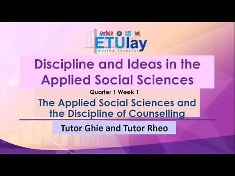 The Applied Social Sciences and the Discipline of Counselling