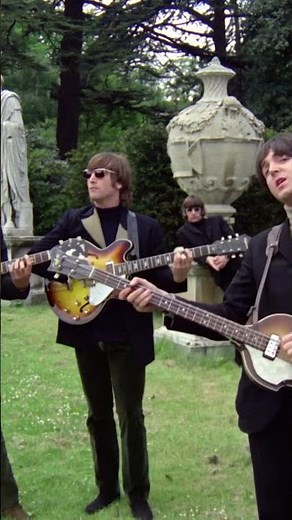 #OTD 1966, the band shot their promotional films Paperback Writer and Rain at Chiswick Park, London