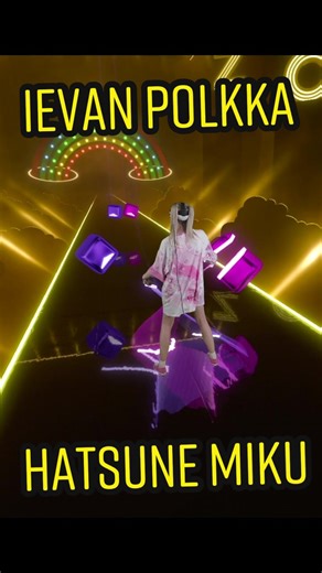 Ievan Polkka - Hatsune Miku VR Fun Gameplay