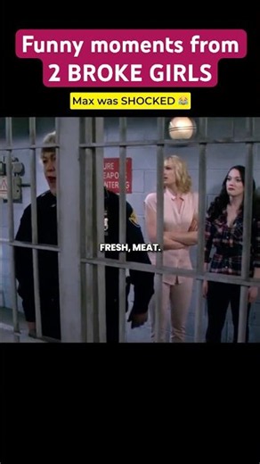 Max & Caroline in JAIL 😂: 2 broke girls | #sitcom