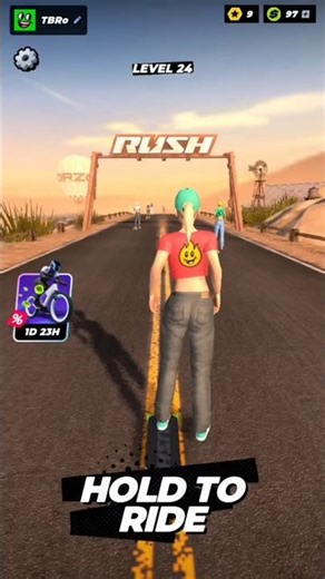 RUSH: Xtreme Level 24 Gameplay | Extreme Precision, Brutal Speed & Zero Error Zone ⚡🔥