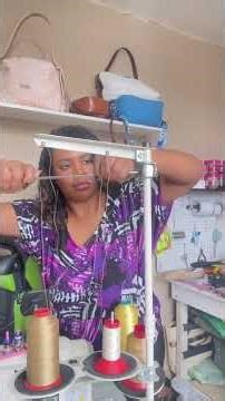 Installing a lamp post on an industrial machine