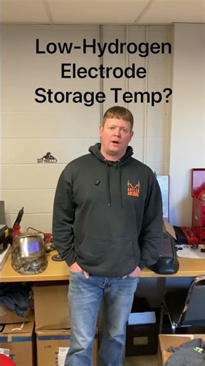 Welding Question: What Temperature Should a Rod Oven Be for Low-Hydrogen Electrodes?