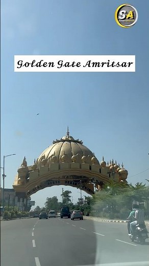 Golden Gate Amritsar 📍 | Iconic Entry of the Holy City ✨ #shorts #amritsar