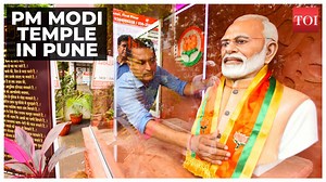 51K views · 1.6K reactions | A BJP worker in Pune has built a temple of prime minister Narendra Modi. | The Times of India | Facebook