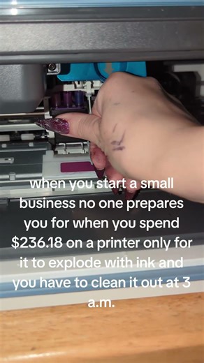 my printer exploded 🙃 (not literally)