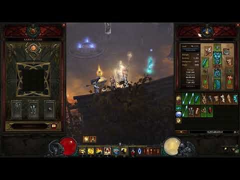 Diablo 3 Season 28 - Inna Mystic Ally Monk - T16 and GR 100+ Speeds! Fun and Easy Monk Build!