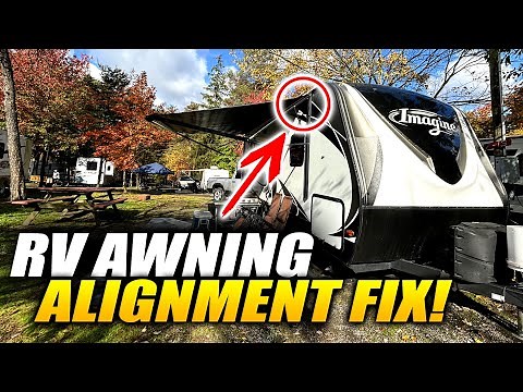 How to Fix RV Awning Alignment Problems in 10 Minutes!