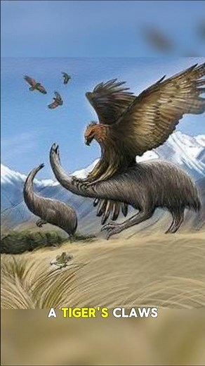 The Largest Eagle Ever — Haast’s Eagle