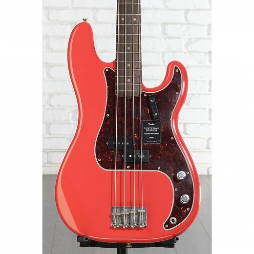 Fender Limited Vintera II Road Worn '60s Precision Bass - Fiesta Red