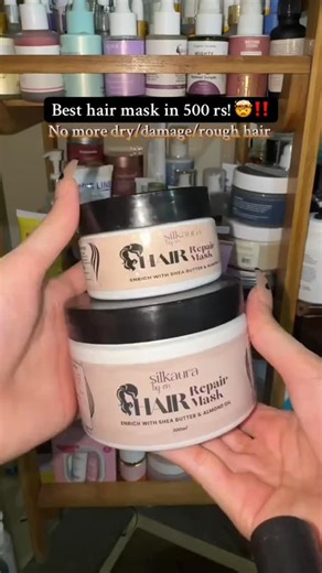 Silkaura | Hair care Brand on Instagram: "“Damage in, repair out ✨ One mask = salon-like hair at home 💛” Stronger, smoother, healthier hair starts here 🌿 👉 Soft and shiny hair in one wash | Shop now🌸 Link in bio🌸😌 . . . Follow us on Instagram & tiktok @silkaurabyen 💕 . . . [hair repair mask, deep conditioning, damaged hair repair, dry hair treatment, hair care routine, smooth hair, shiny hair, frizz control, hair mask benefits, sulphate free haircare, healthy hair tips, hair treatment, sp