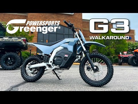 50MPH ELECTRIC Dirt Bike?! | 2023 Greenger G3 Walkaround