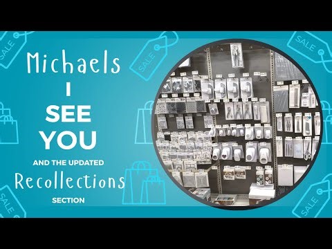 Michaels Recollections Section REVAMPED! 😍 We R Memory Keepers Clearance Finds! HD 1080p