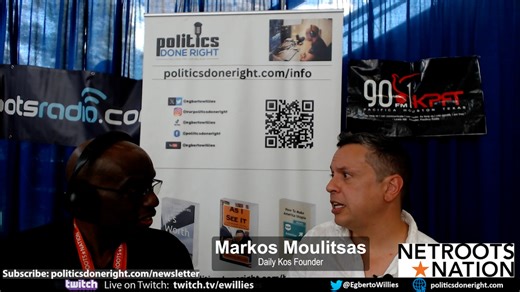 Markos Moulitsas, Daily Kos founder, discusses the state of American politics.