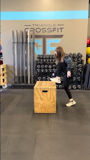 Burpee Box Step overs Demo