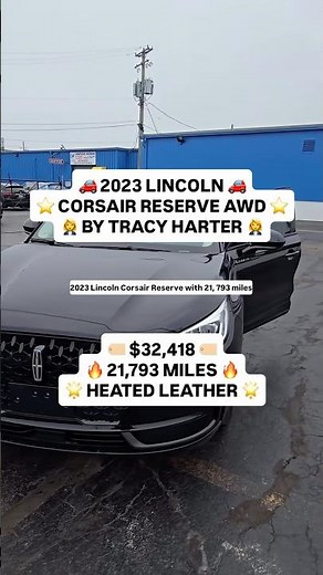 Tracy Harter presents a 2023 Lincoln Corsair Reserve Stock# PUL18422
