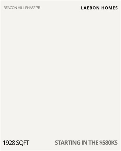 Our newest phase in Beacon Hill is finally ready for new development! From the $580Ks, you can build our Riley home for you and your family. Start building now and get ready for a fun summer in beautiful Sylvan Lake! #laebonhomes #homebuilder #newhomes #customhomes #sylvanlake #reddeer #centralab #sylvanlakehomes #beaconhill | Laebon Homes