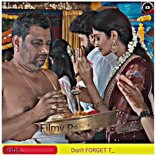 💥The boy goes to the temple💯and his amulet accidentally goes to the girl,🥰who ties it on his hand.