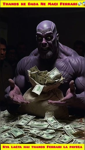 thanos Ke Papa ne Mangi Ferrari😱💸#shorts #ai #thanos