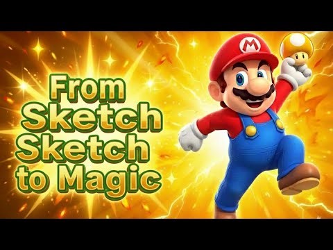 🎨 How to Draw Super Mario | Easy Step-by-Step Drawing Tutorial for Kids & Beginners