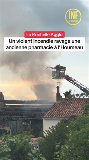 Un incendie s’est déclaré en milieu d’après-midi à L’Houmeau, détruisant un bâtiment qui abritait autrefois une pharmacie ainsi qu’une habitation à côté. Aucune victime n’est toutefois à déplorer.