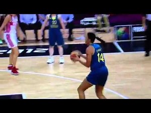 Aussie Elizabeth Cambage first women Dunk in Olympic histor