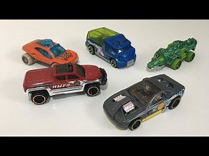 Hot Wheels City Toxic creatures 5-pack unboxing e review!